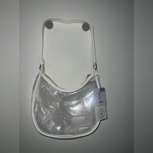Francesca's Collections Clear Crossbody Bag NWT